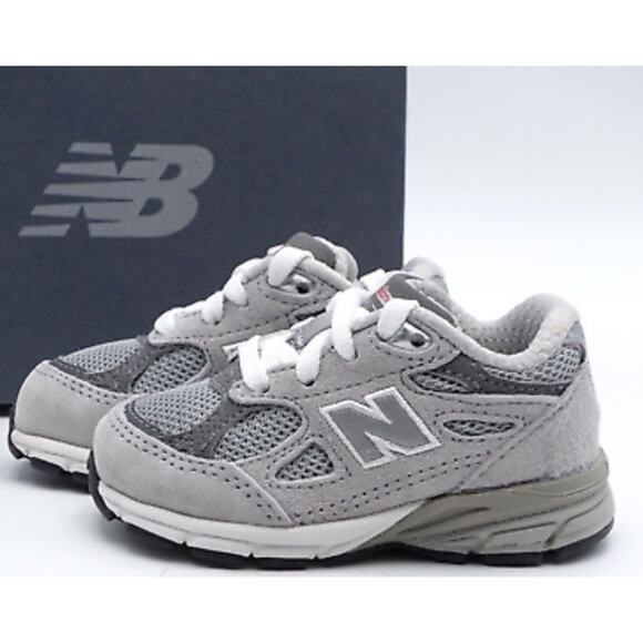 New Balance 990V3 Sneakers IC990GY3 Grey Size 10 Toddler Kids Shoes IC990GY3 - Picture 1 of 5